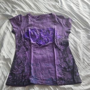 Angels & Diamonds Purple top